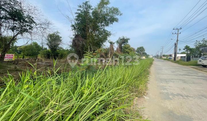 Tanah Pinggir Jalan Murah 160JT, Dekat PUSRI Palembang