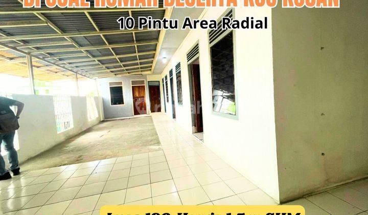 Jual Rumah Beserta Kos Kosan Lokasi Radial Palembang 1