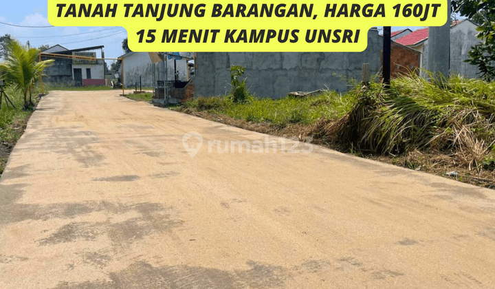 Tanah Tanjung Barangan Harga 160Jt, 10 Menit Pintu Tol Kramasan 2