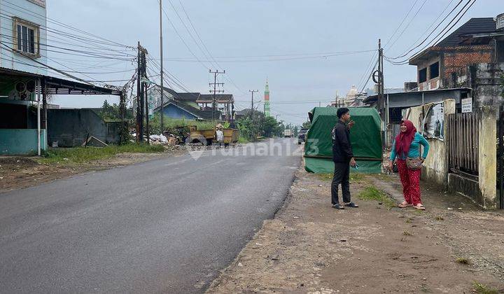 Dijual Cepat Tanah Pinggir Jalan Cocok Usaha dan Gudang Kota Palembang 1