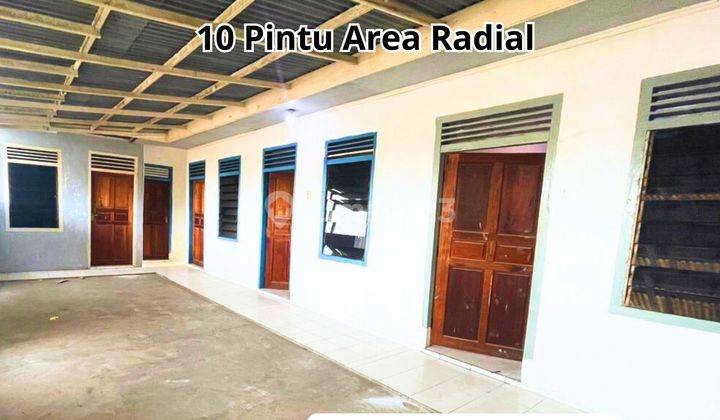 Rumah Beserta Kos Kosan 10 Pintu Area Radial Palembang 