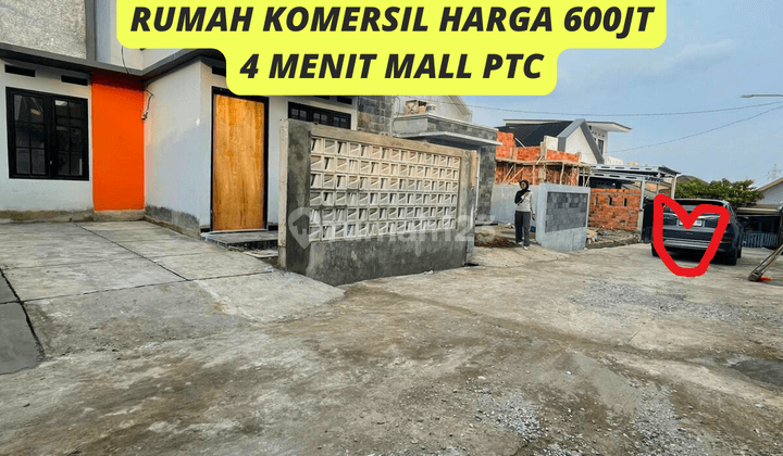 Rumah Murah Tengah Kota Palembang, Dekat Mall Ptc 1