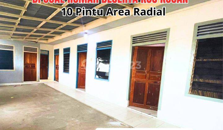 Dijual Rumah Beserta Kos Kosan 10 Pintu Area Radial Palembang  1