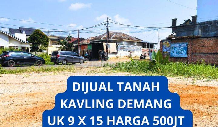 Dijual Tanah Kavling Lokasi Demang Kota Palembang 1