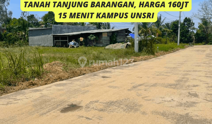 Tanah Tanjung Barangan Harga 160Jt, 10 Menit Pintu Tol Kramasan 1