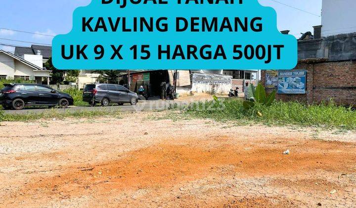 Tanah Kavling Murah Lokasi Demang Lebar Daun Palembang  1