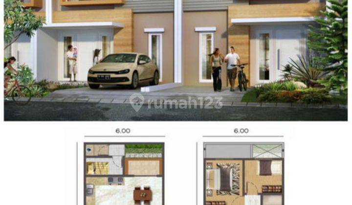 Dijual Rumah Golf Island 6x15 , 3 Lantai 2