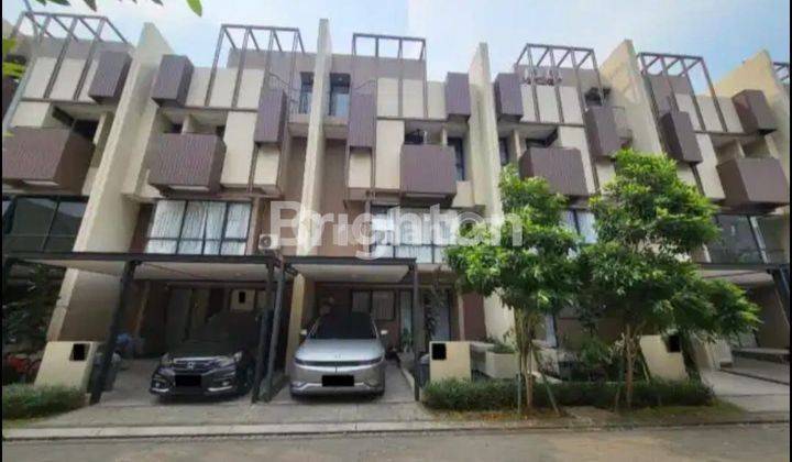 RUMAH MODERN  MINIMALIS CLUSTER TABEBUYA BSD  FURNISHED, 3 LANTAI BSD TANGERANG 1