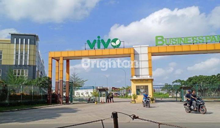 Gudang Vivo Business Park dekat Bandara Soekarno Hatta  row jalan lebar 2