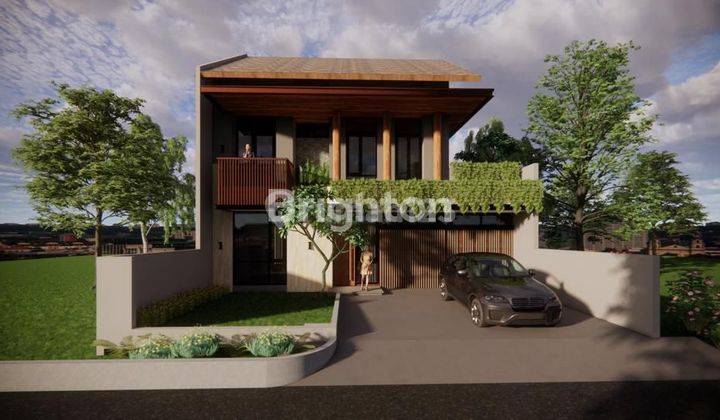 Rumah Mewah New Brand Minimalis Bangunan Mandiri di Kawasan Exclusive Lippo Central 2