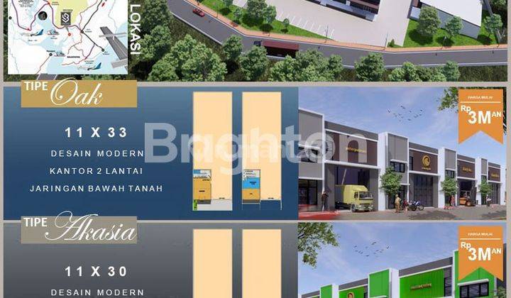 Gudang Borneo Logistic Park Dekat Ikn Balikpapan Start Harga Rp 2 Man 2