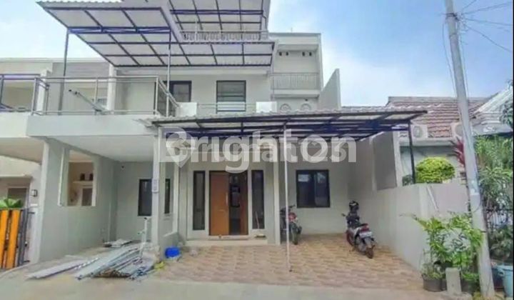 Rumah Keren 3 Lantai Siap Huni di Taman Crysant, Kencana Loka BSD – Full Renovasi!