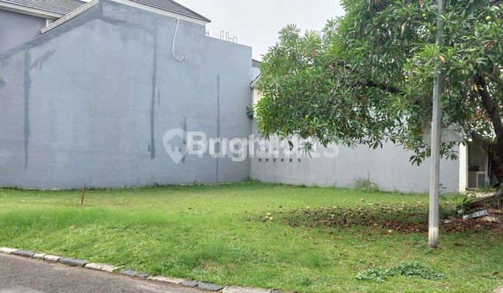 Tanah Kavling Hook di Cluster Flombayan Alam Sutera Tangerang