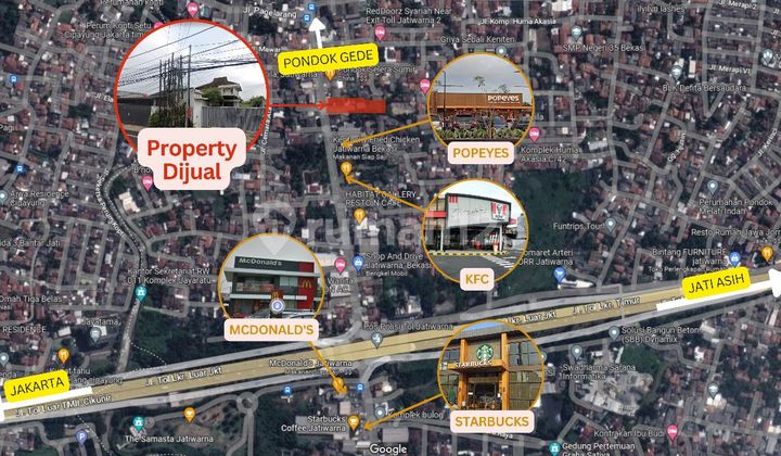 Bangunan Dan Tanah di Jalan Jl. Raya Hankam Sangat Strategis 13