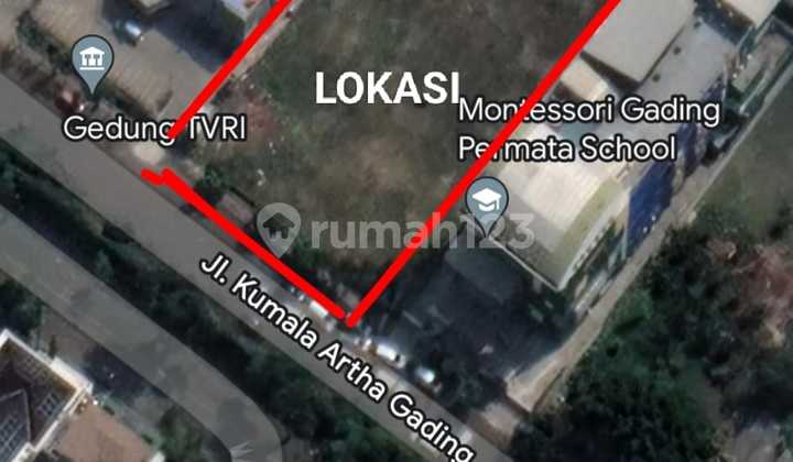 Commercial lot ARTHA GDG, suitable for school buildings, clinics, fitness centers, offices, etc., good access, near mall & city toll gate.