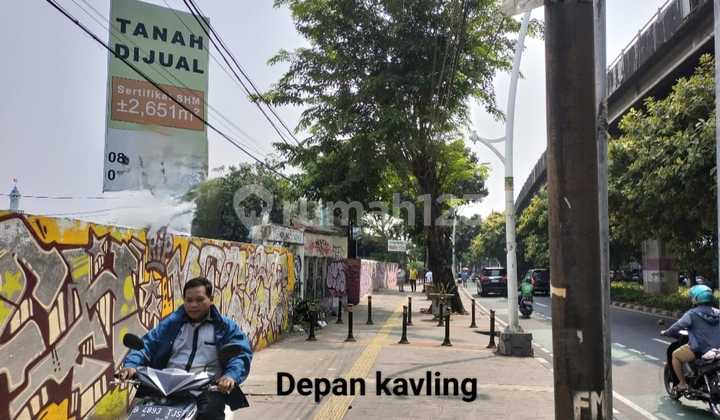 TANAH LOKASI STRATEGIS di Jln. A.YANI,Jaktim,sebelahan UT,akses toll,harga sgt reasonable,lebar muka 60m 2