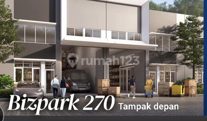 Logistics Warehouse in Manado, The City Bizpark, 0 KM to Toll Road, 30 Minutes to Bitung Port, Integrated Warehouse Area, Flood-Free.