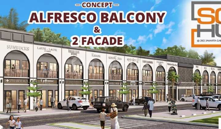 SOHO with an ALFRESCO BALCONY concept for two different businesses at a very reasonable price in JAKARTA GARDEN CITY. SOHO with an ALFRESCO BALCONY concept for two different businesses at a very reasonable price in JAKARTA GARDEN CITY.