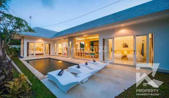 Modern 3 Bedroom Villa With Ricefield View In Ubud Bali For Sale Leasehold 1