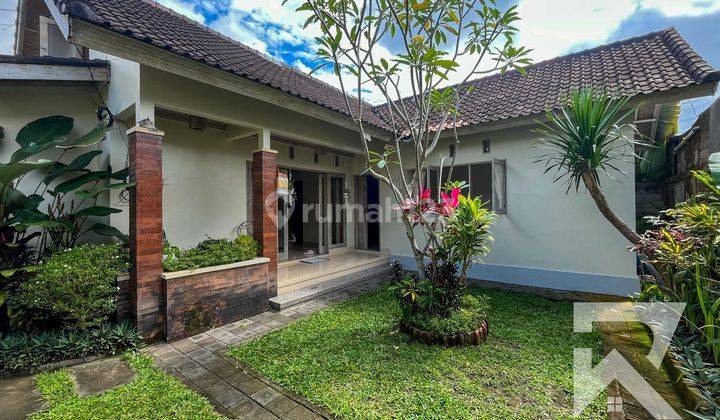 2 Bedroom Villa with Garden in Ubud Bali for Sale Leasehold 1