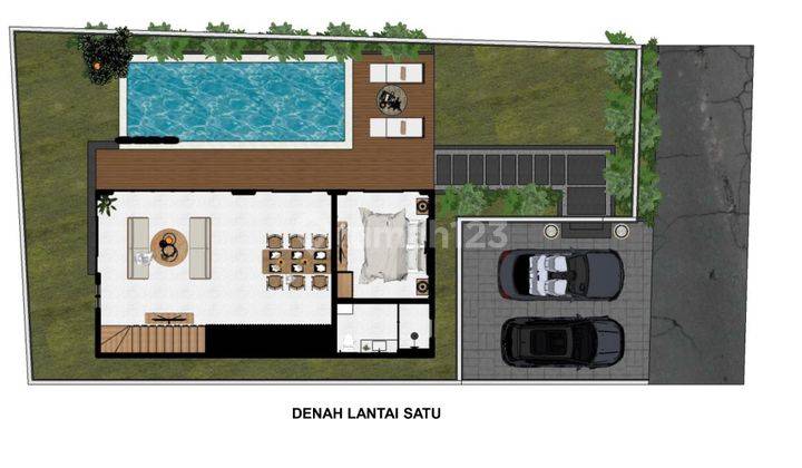 Off Plan Luxury 3 Bedroom Villa In Sanur Bali For Sale Leasehold 2