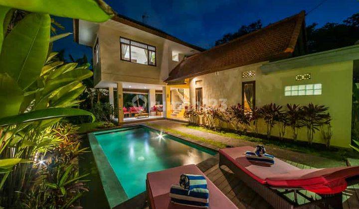 2 Story Minimalist Villa With Pool In Serene Ubud Bali For Rent Yearly 1