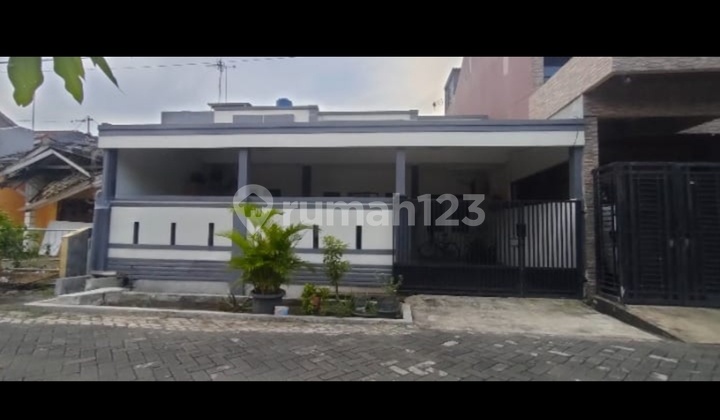 For Sale House Strategic Location Wide Front Road in Harapan Indah Bekasi