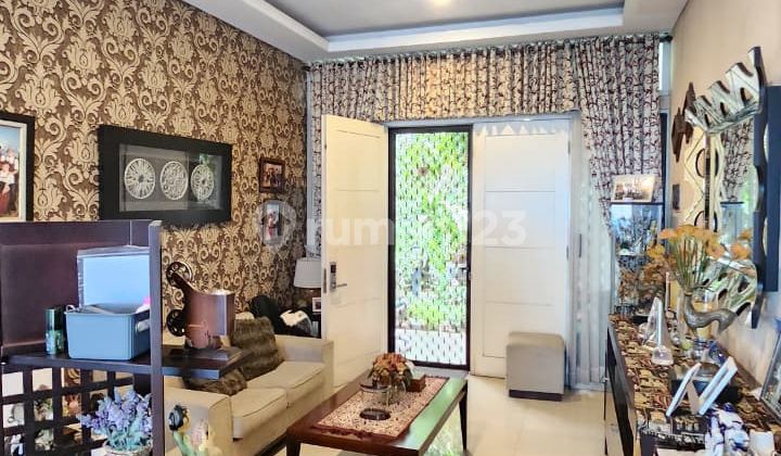 For Sale Semi-Furnished Luxury House with Private Swimming Pool in Metland Cakung, East Jakarta, Negotiable Price 2