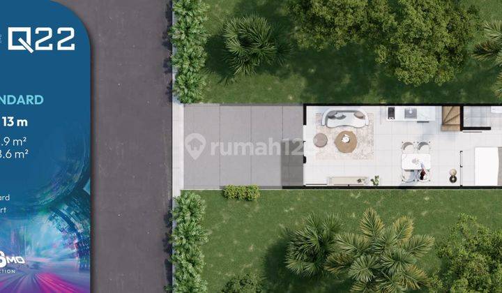 Rumah Brand New Qlivin Type Q22 di Lippo Cikarang 2