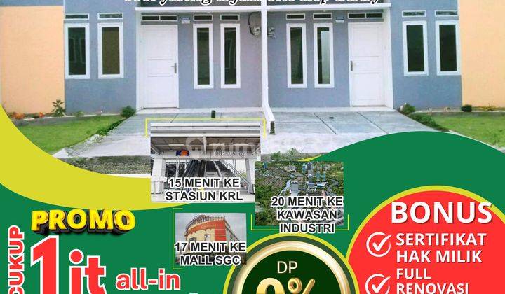 Dijual Rumah Subsidi Taman Permata Cikarang Kabupaten Bekasi 1