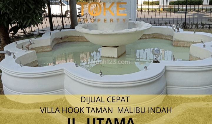 Di Jual Murah Villa Hook Taman Malibu Indah 1