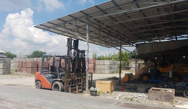 Di Jual Murah Tanah + Bangunanjalan Besar Lintas 1