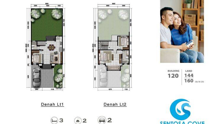 Di Jual Vila Citraland Gama City Cluster Sentosa Cove 2