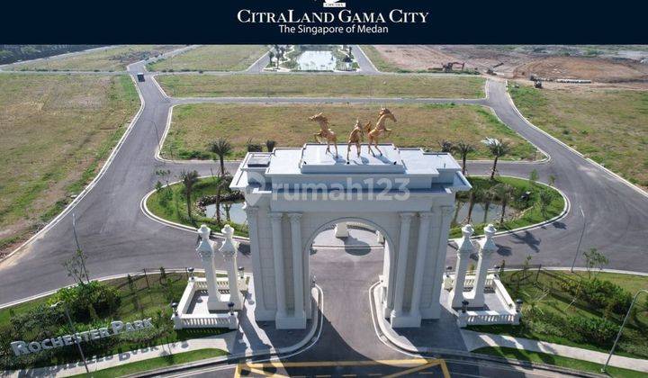 Di Jual Kavling Citra Land Gama City Cluster Rochester Park 2