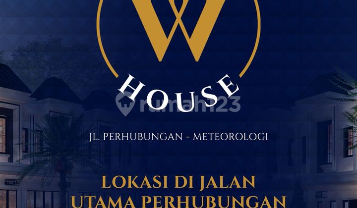 New House Lokasi Strategis Meteorologi W House - Jewel Garden 2