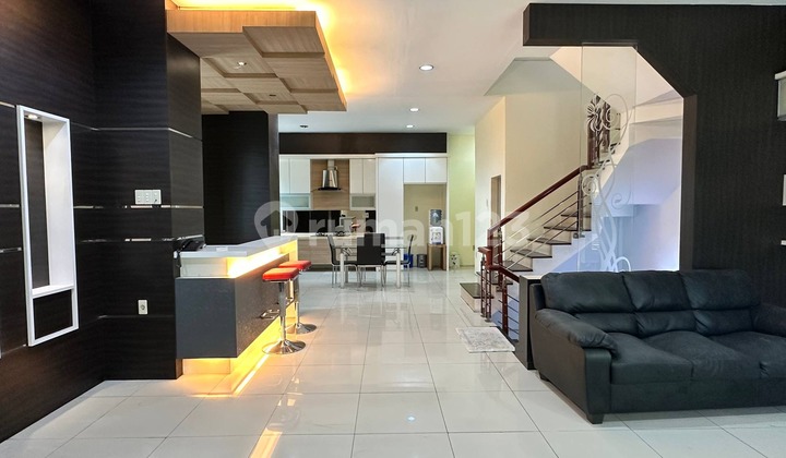 cheap and nice villa ready to live in the Cemara Asri complex 2