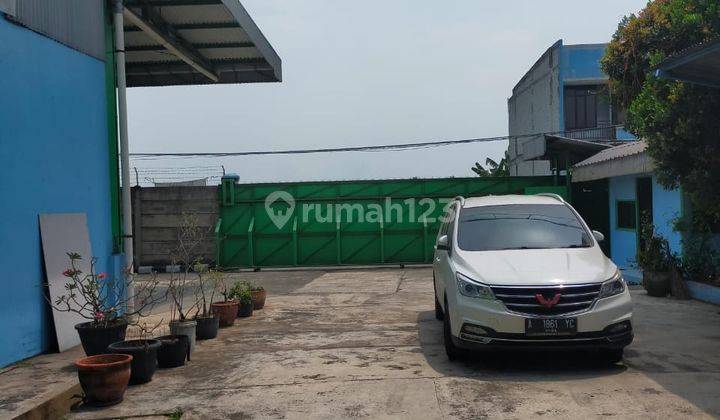 Gudang Ex Pabrik Ada Kantor Pos Security di Cikupa, Tangerang 1