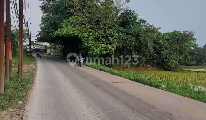 Tanah Pinggir Jalan Raya Legok Tangerang Cocok untuk Gudang dan Industri. Hubungi Ingche 0877xxxxxxxx