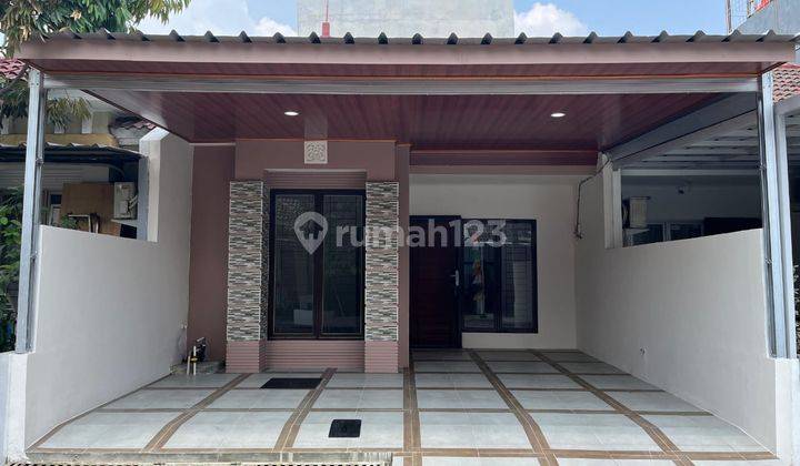 Dijual Rumah Full Renov Rapi di Cluster Harmoni Harapan Indah Bekasi 1