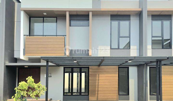 Di Jual Rumah Baru Di Dalam Cluster Belum Terpakai di Summarecon Bekasi 1