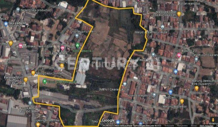 DIJUAL TANAH DAN BANGUNAN SEMI PERMANEN DELTAMAS CIKARANG 2