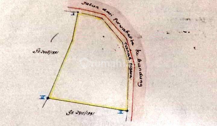 Tanah Ada Cukup Luas Arah Purwakarta di Cikalong Wetan Kbb 1