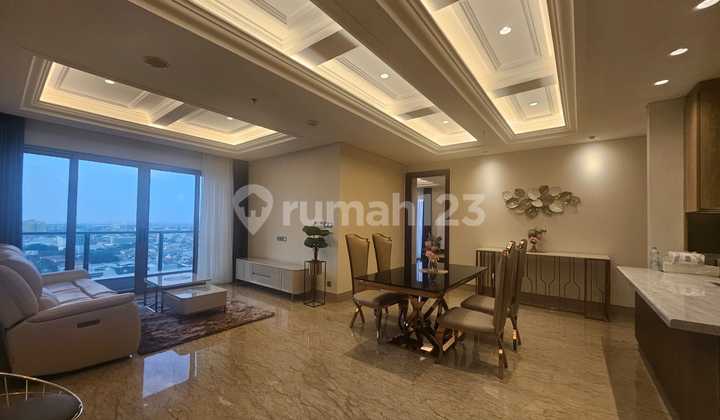 Tentrem Apartment Unit, 3 BR Hook Position, City View Full Furnished 1