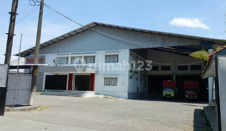 Disewakan Bangunan Gudang Parkir Luas Pinggir Jalan Raya Semarang Gudang Di Majapahit, Majapahit 1