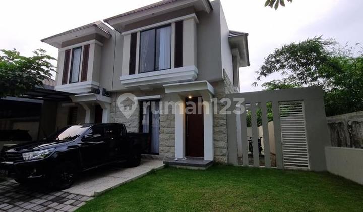 NEW 2-STORY HOUSE HOOK POSITION BUKIT SARI SEMARANG LOCATION SEMI FURNISHED 1