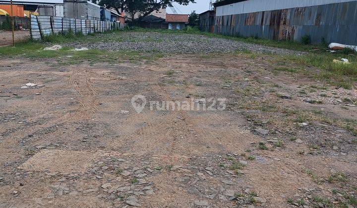 Disewa Tanah strategis di pinggir jalan Husein sastranegara Tangerang  2