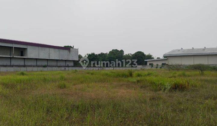 Dijual BU Tanah Industri cocok untuk investasi dekat ke Tol Cikande 1