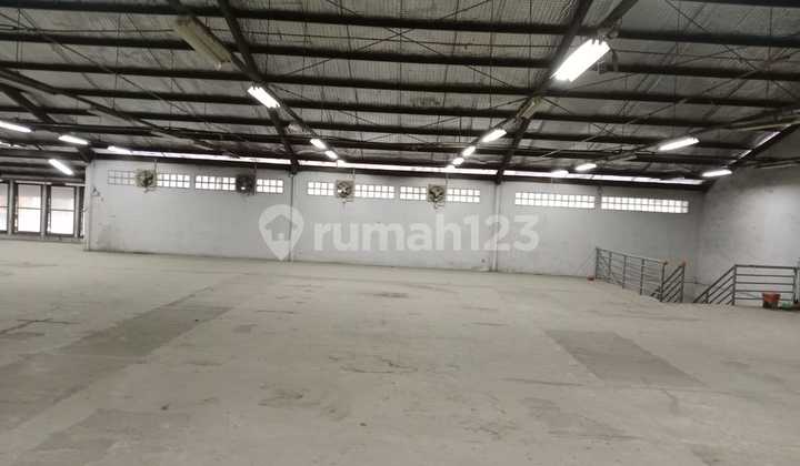 For Sale Large Warehouse 2315M2 Sunter North Jakarta Complete Facilities 3-Storey Office Direct Access to Jakarta Inner Ring Road Toll