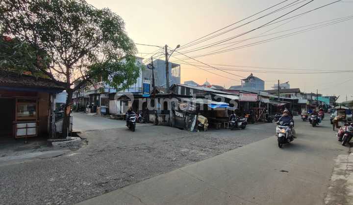 FOR SALE: Kiosk with fixed land price on main road, Pondok Ungu Permai, Bekasi, Land area 262, high traffic, densely populated area.
