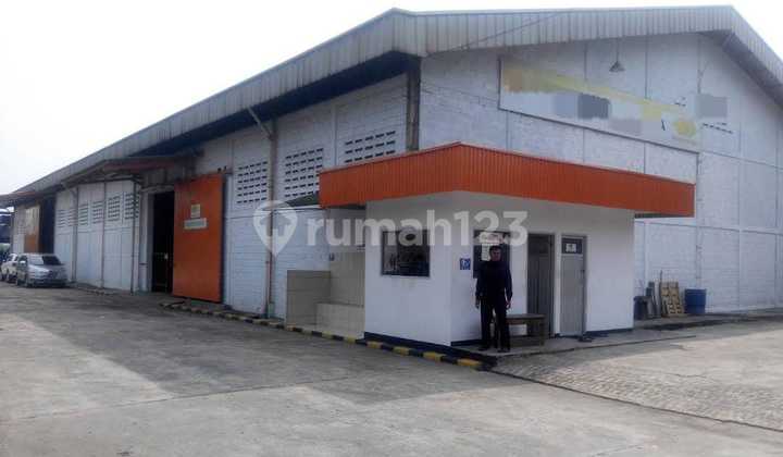 Dijual Pabrik Mata Bor Cirewed Cikupa Tangerang LT 5385M² Akses Tol Bitung 11 Menit
